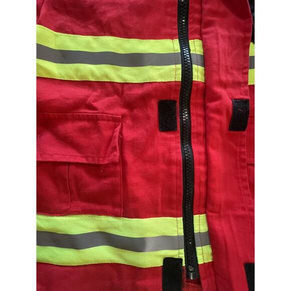 Fire Fighter Costume Jacket Only Size 7/8‎ - Picture 3 of 7